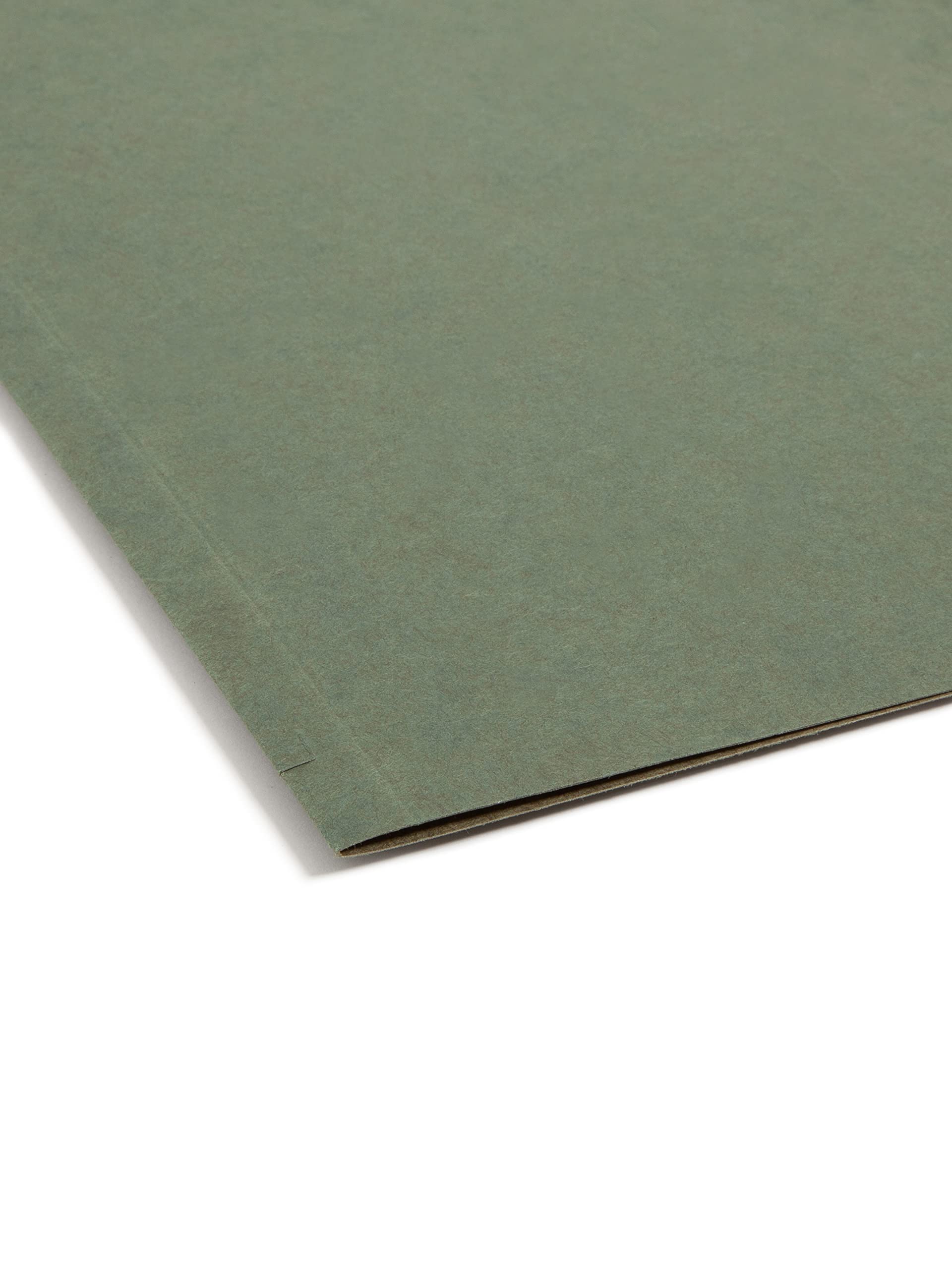 Smead Box Bottom Hanging File Folder, 1" Expansion, Legal Size, Standard Green, 25 per Box (64339)