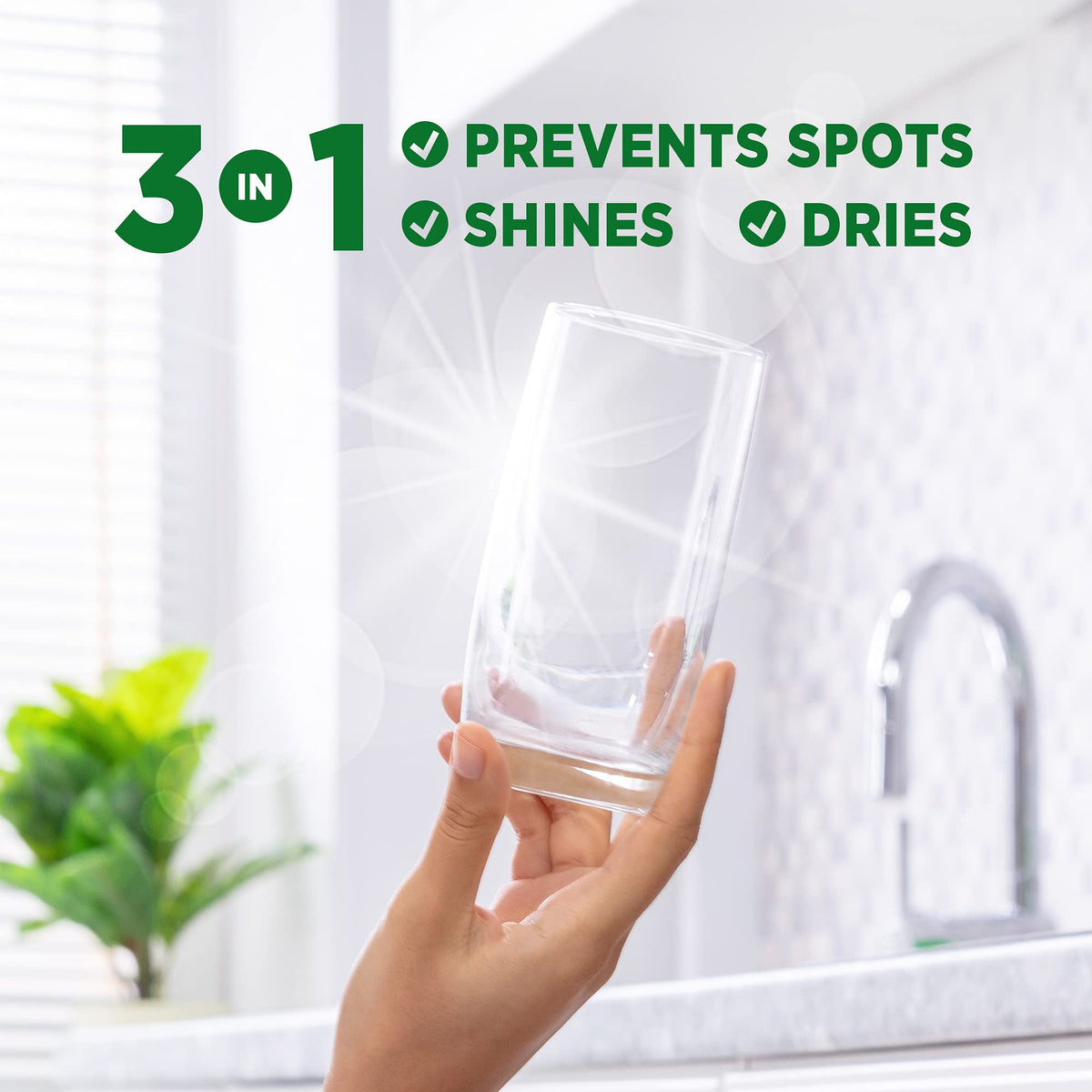 Cascade Power Dry Dishwasher Rinse Aid, 8.45 fl oz