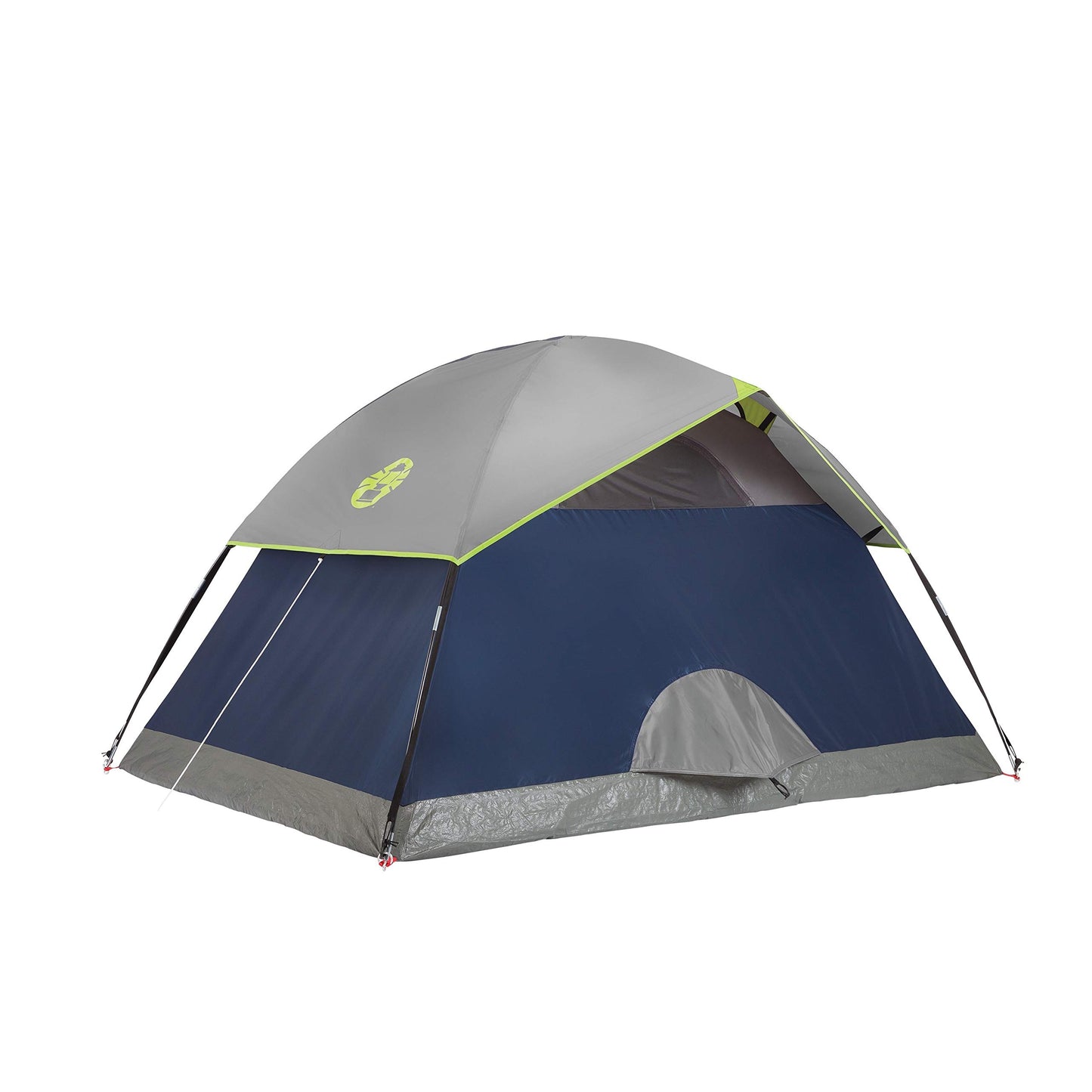 Coleman Sundome Camping Tent with Rainfly, 2/3/4/6 Person Tent Sets Up in 10 Mins, Weatherproof Shelter for Camping, Festivals, Backyard, Sleepovers, & More
