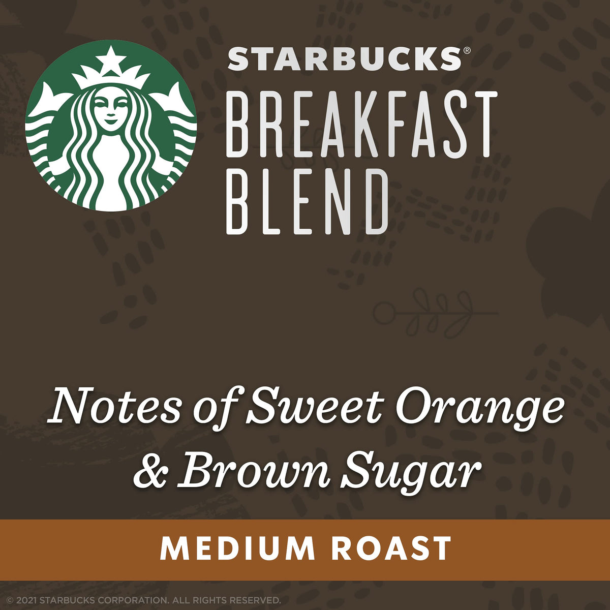 Starbucks by Nespresso Original Line Medium Roast Breakfast Blend Coffee, 50-count Espresso Pods