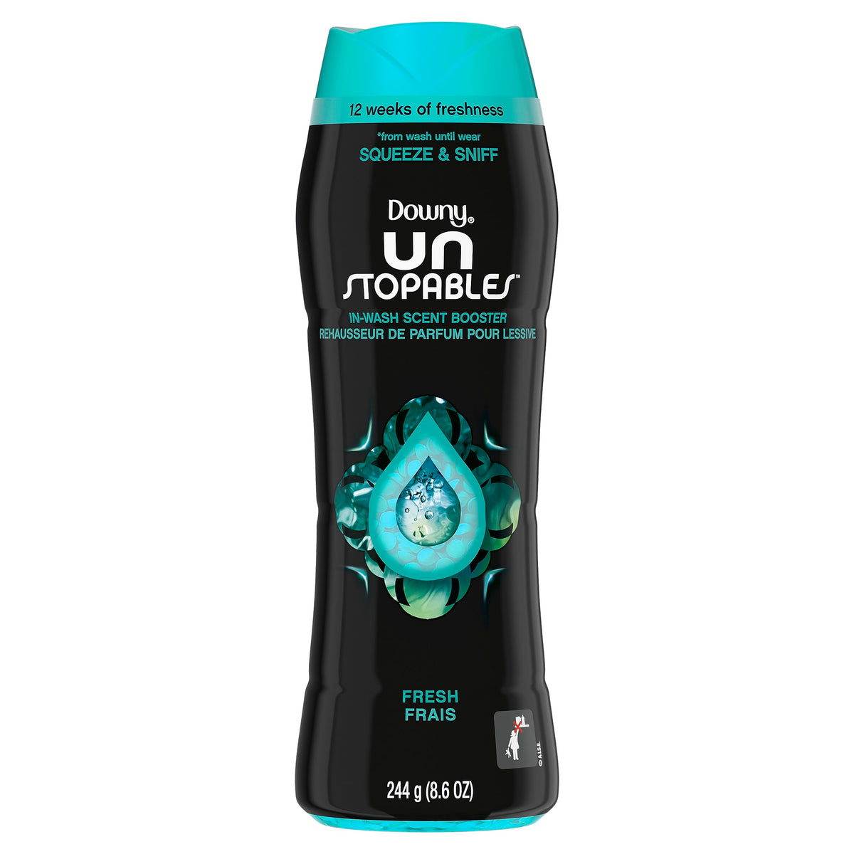 Downy Unstopables In-Wash Scent Booster Beads, FRESH, 8.6 oz