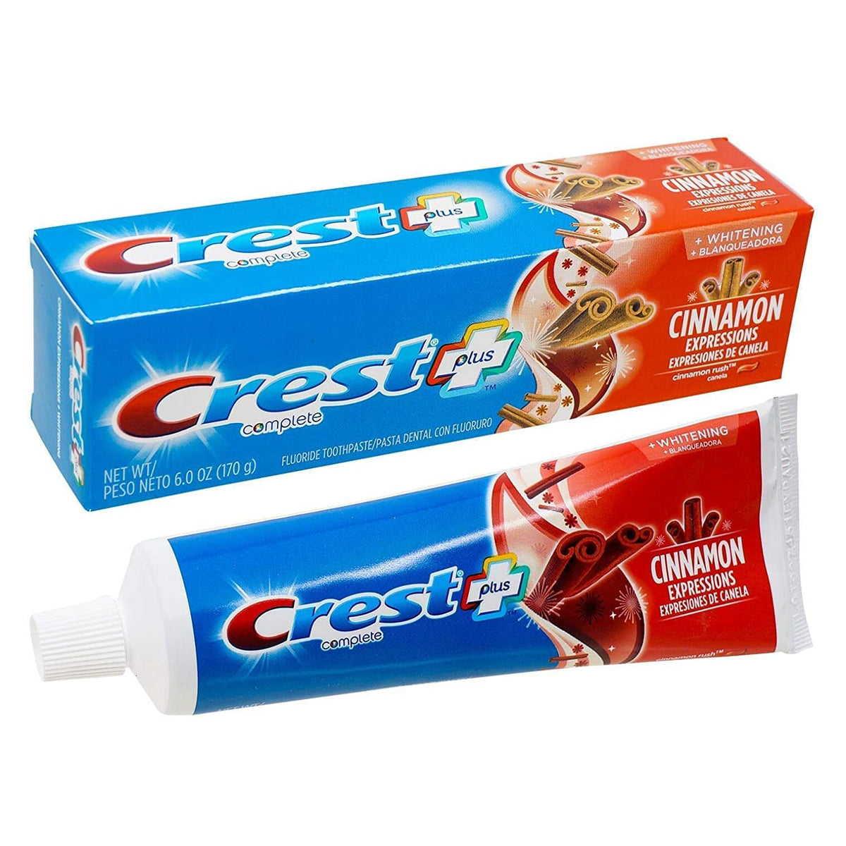 Crest Complete Cinnamon Rush 5.4 Ounce (3 Pack)