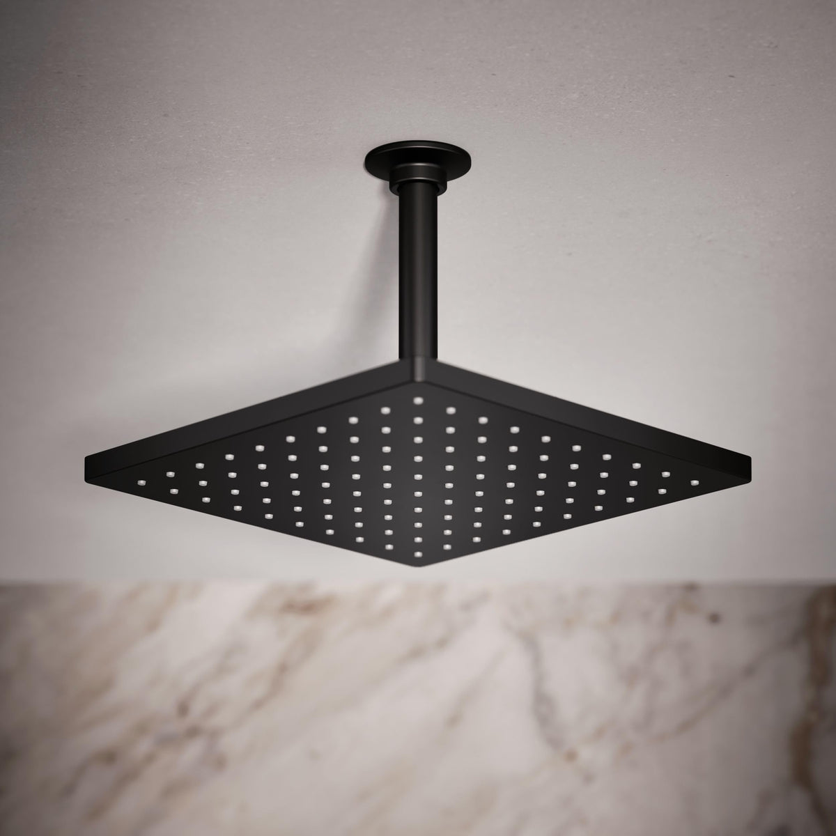 Kohler 26149-BL Honesty® 10" single-function rainhead, 2.5 gpm, Matte Black