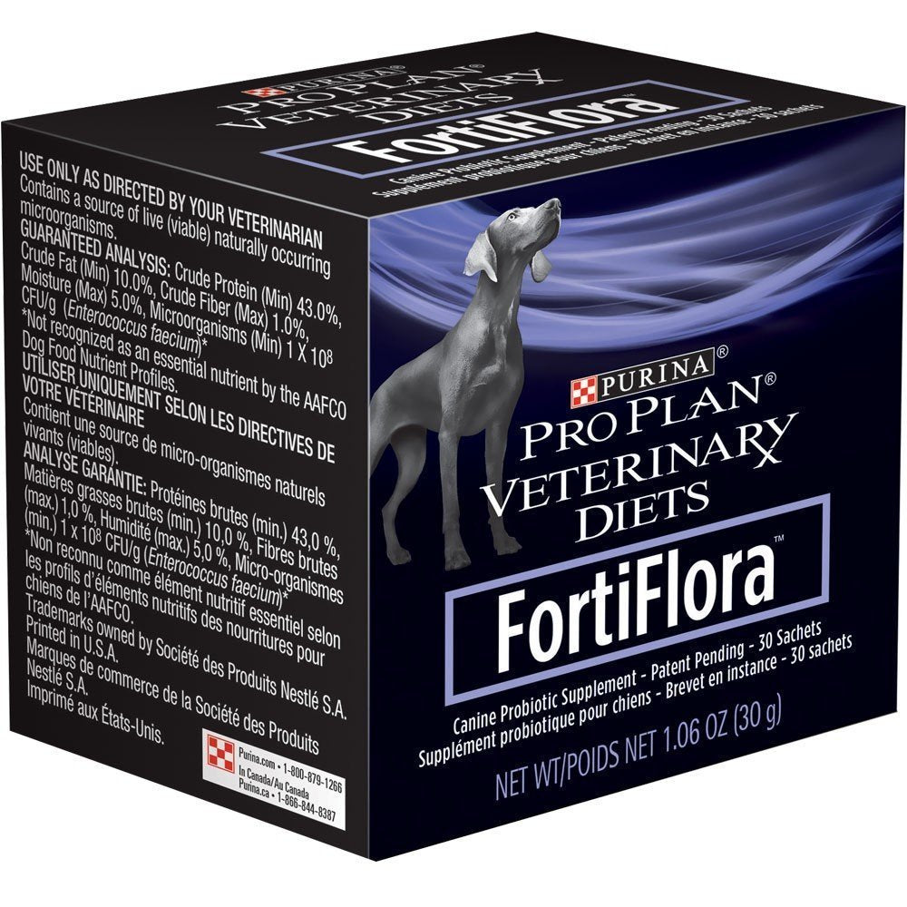Purina Fortiflora Canine Nutritional Supplement Box (3 Pack), 30gm/90 Count