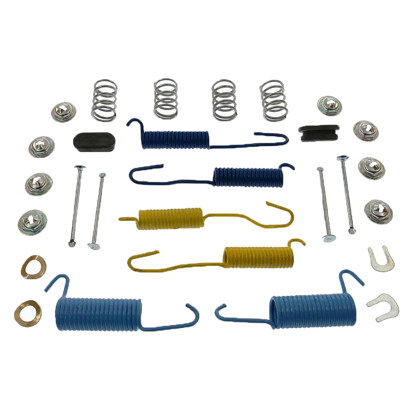 ACDelco Professional 18K1602 Front Drum Brake Hardware Kit with Springs, Pins, Retainers, Washers, and Caps