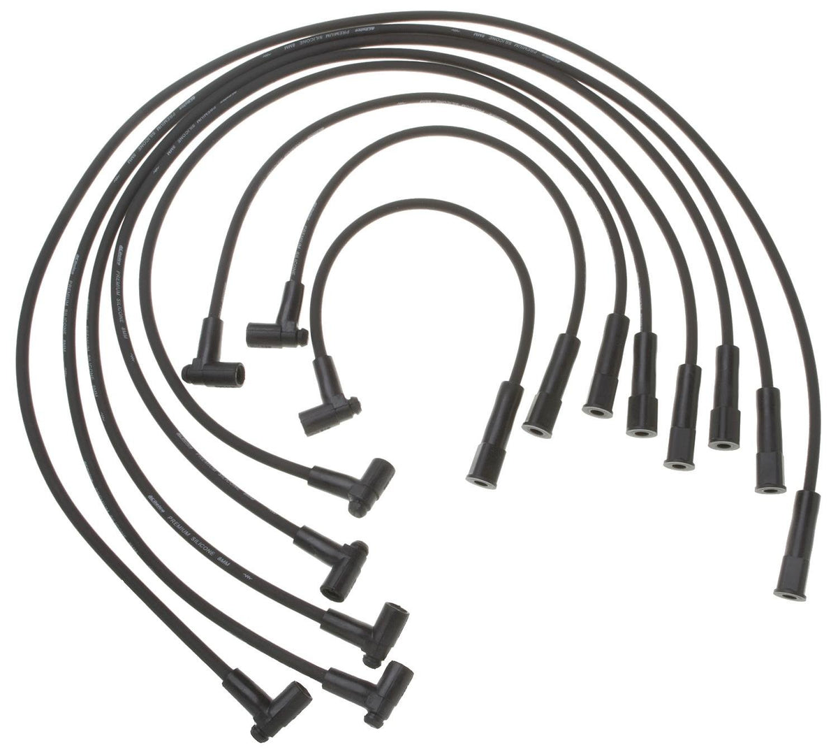 ACDelco Professional 9188T Spark Plug Wire Set, Black