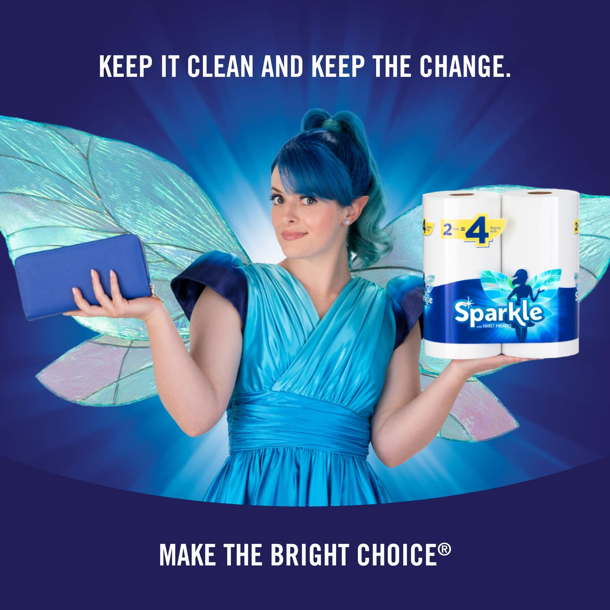 Sparkle Pick-A-Size Paper Towels, 3 Triple Rolls = 9 Regular Rolls, Everyday Value Paper Towel With Full And Half Sheets