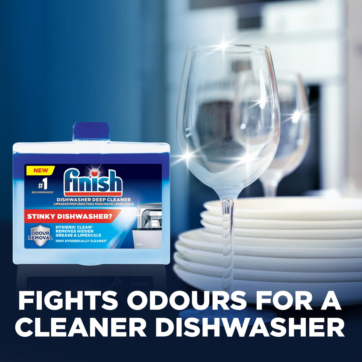 Finish Dishwasher Cleaner, 250 ml