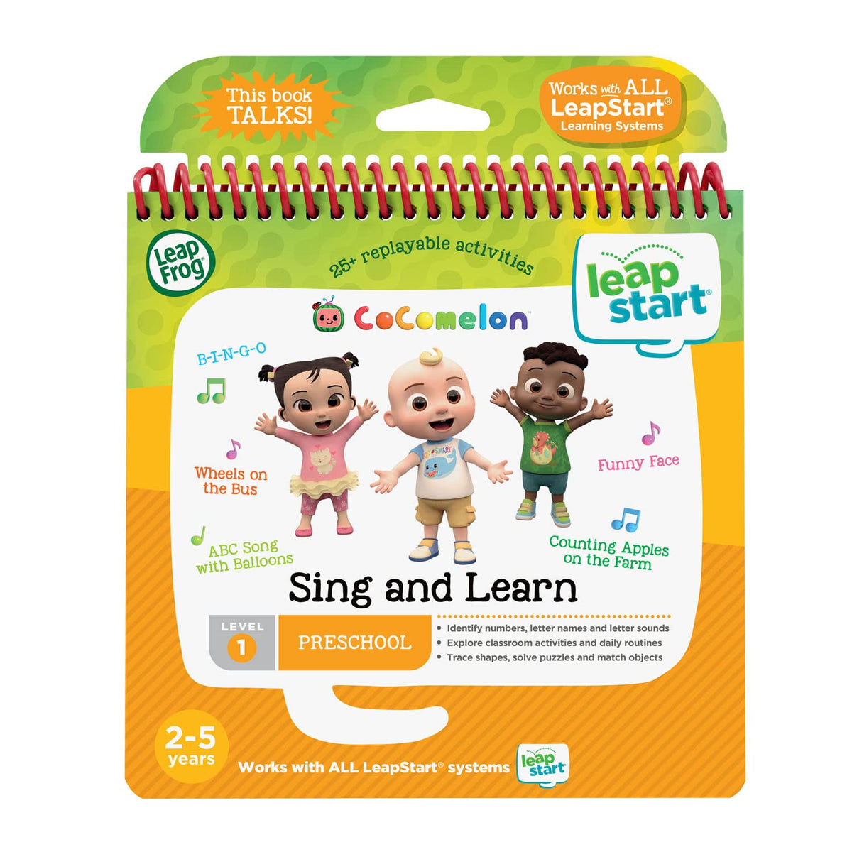 LeapFrog LeapStart CoComelon Sing and Learn
