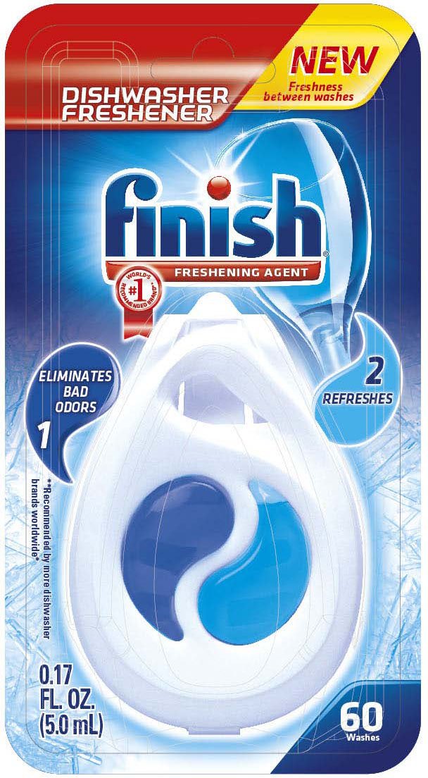 Finish Dishwasher Freshener, 0.17 Fl Oz (Pack of 9)