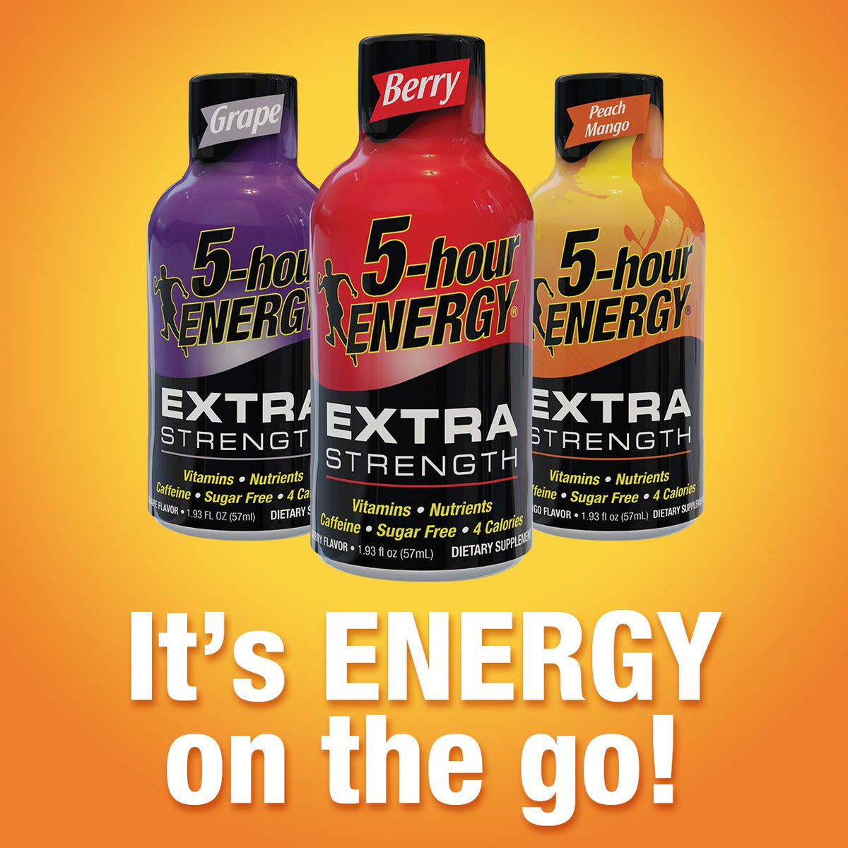 5-hour ENERGY Shot, Extra Strength Grape, 1.93 oz, 24 Count