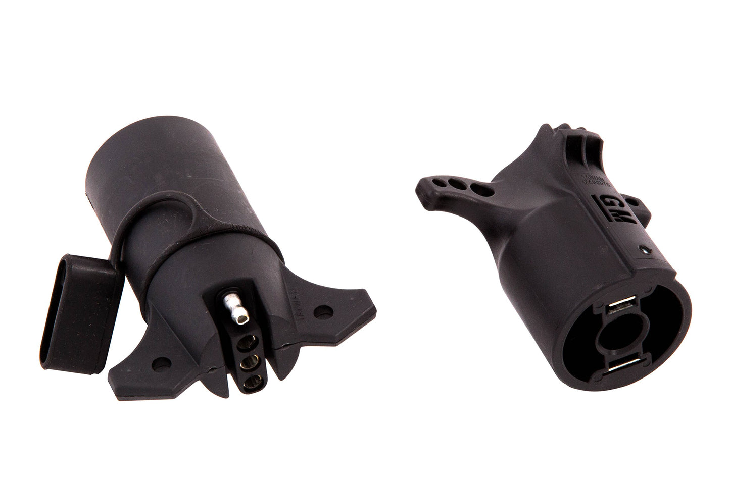GM Accessories 19201995 Trailer Wiring Harness Adapter 7-Pin to 4-Way Flat and 7-Pin to 12-Volt Auxiliary Adapter
