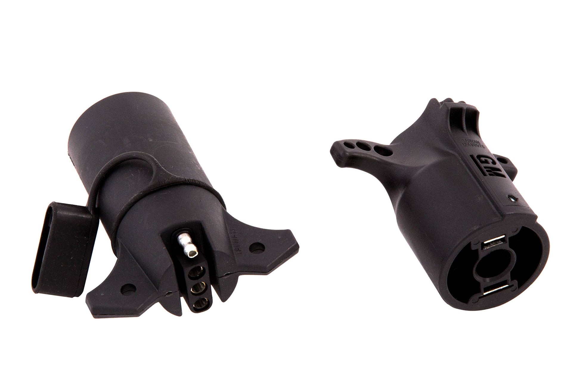 GM Accessories 19201995 Trailer Wiring Harness Adapter 7-Pin to 4-Way Flat and 7-Pin to 12-Volt Auxiliary Adapter