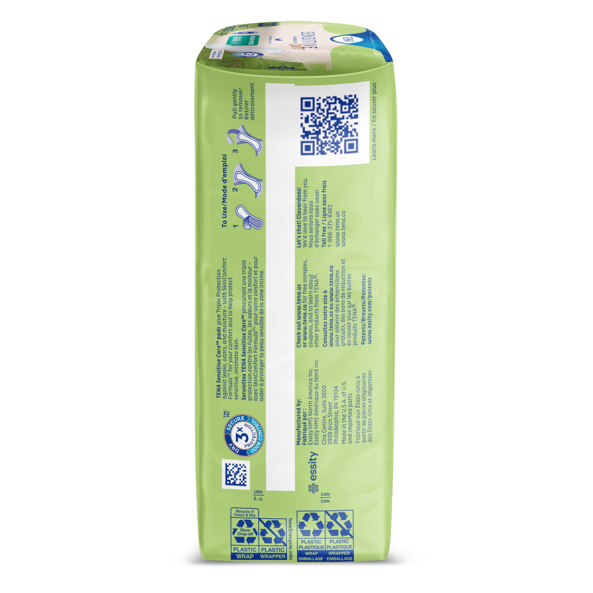 Tena Intimates Moderate Regular Incontinence Pad For Women, 20 Count