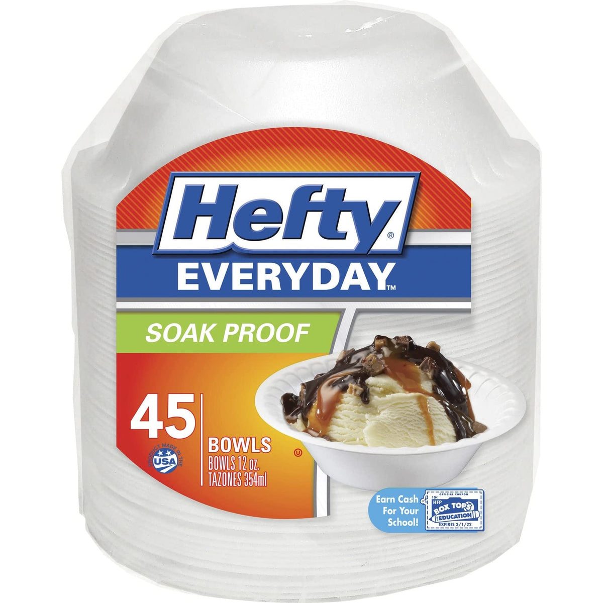 RFPD25045 - Hefty Everyday Soak Proof 12-oz Bowls