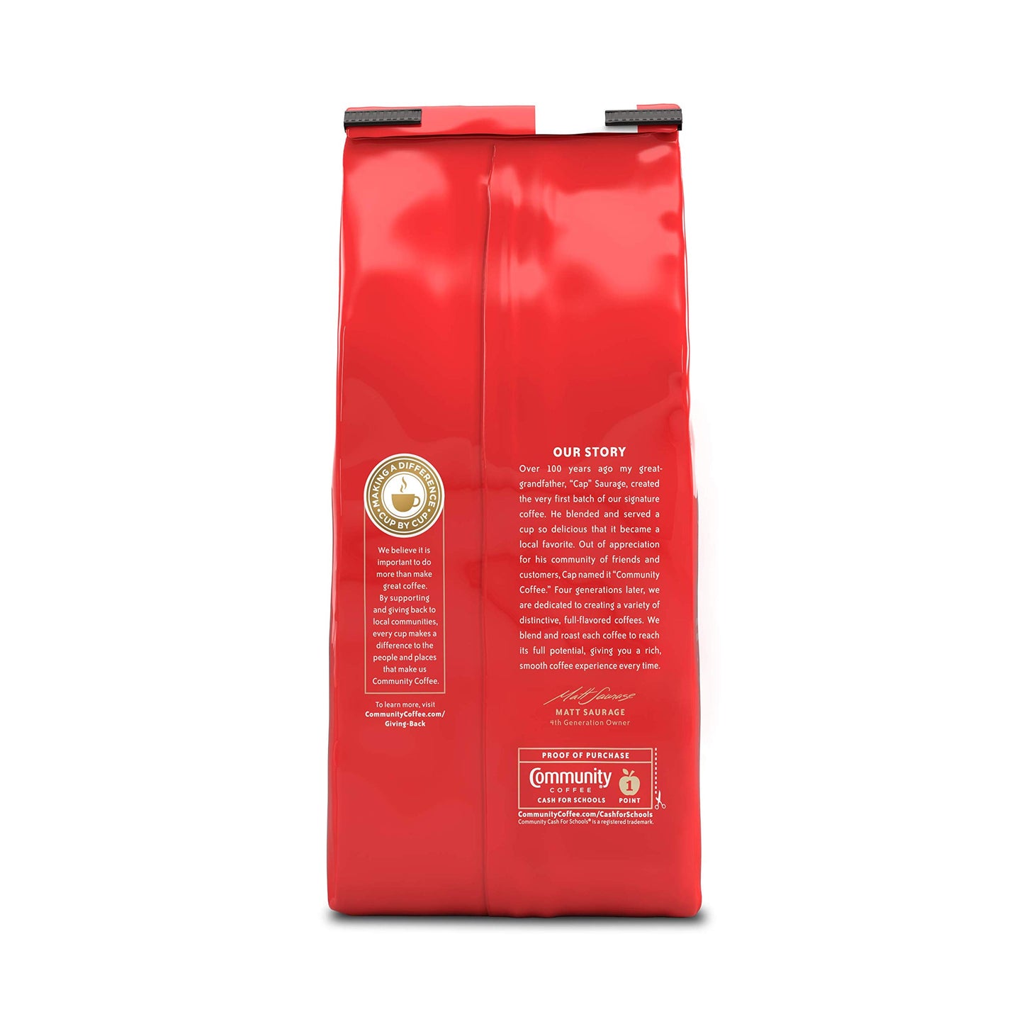 Community Coffee 100% Pure Ground Chicory Coffee, 12 Ounce Bag (Pack of 3)