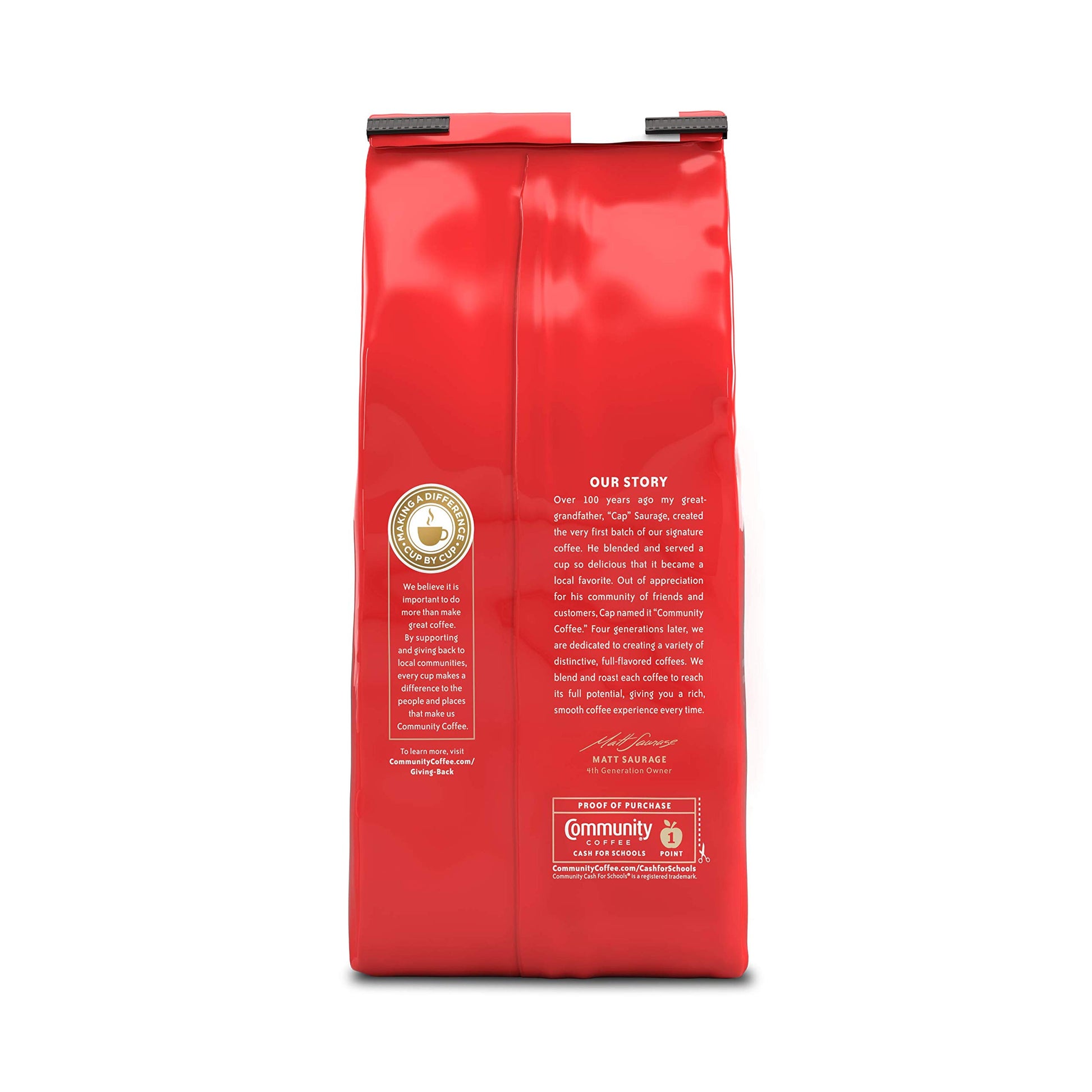 Community Coffee 100% Pure Ground Chicory Coffee, 12 Ounce Bag (Pack of 3)