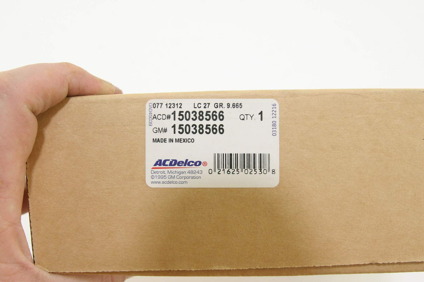 ACDelco GM Genuine Parts 15038566 Front Door Radio Speaker