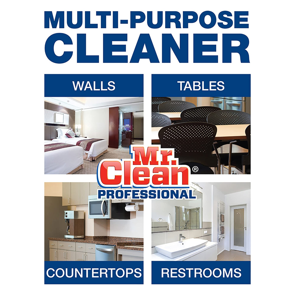 Mr. Clean® Floor Cleaner, 128 Oz Bottle