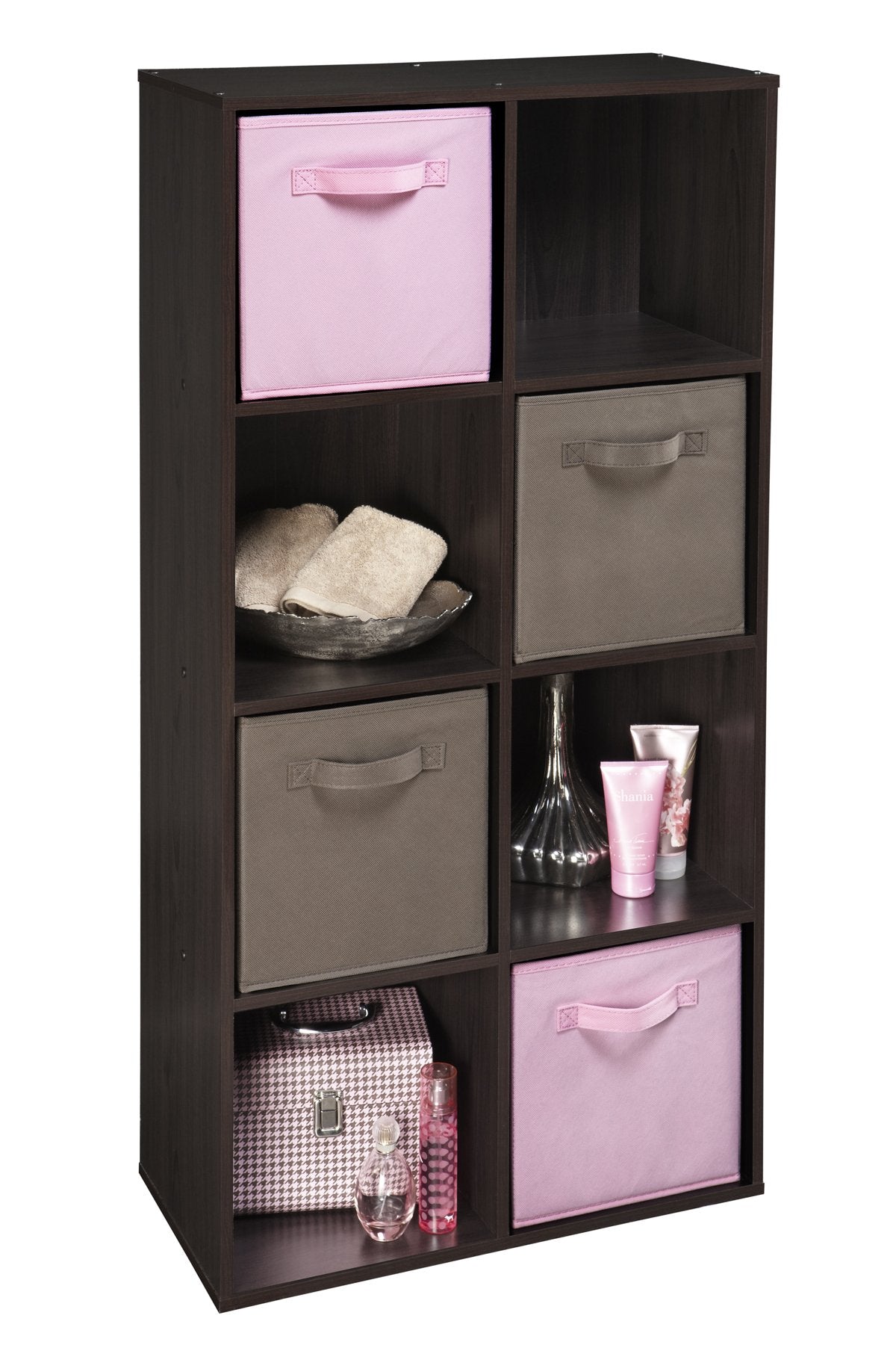 ClosetMaid 1468 Cubeicals Fabric Drawers, Pink, 2-Pack