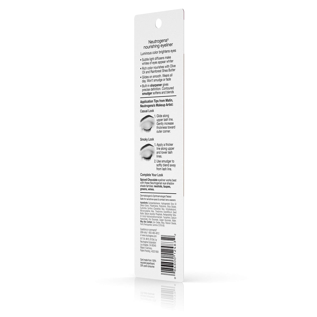 Neutrogena Nourishing Eye Liner, Spiced Chocolate [30], 0.01 oz