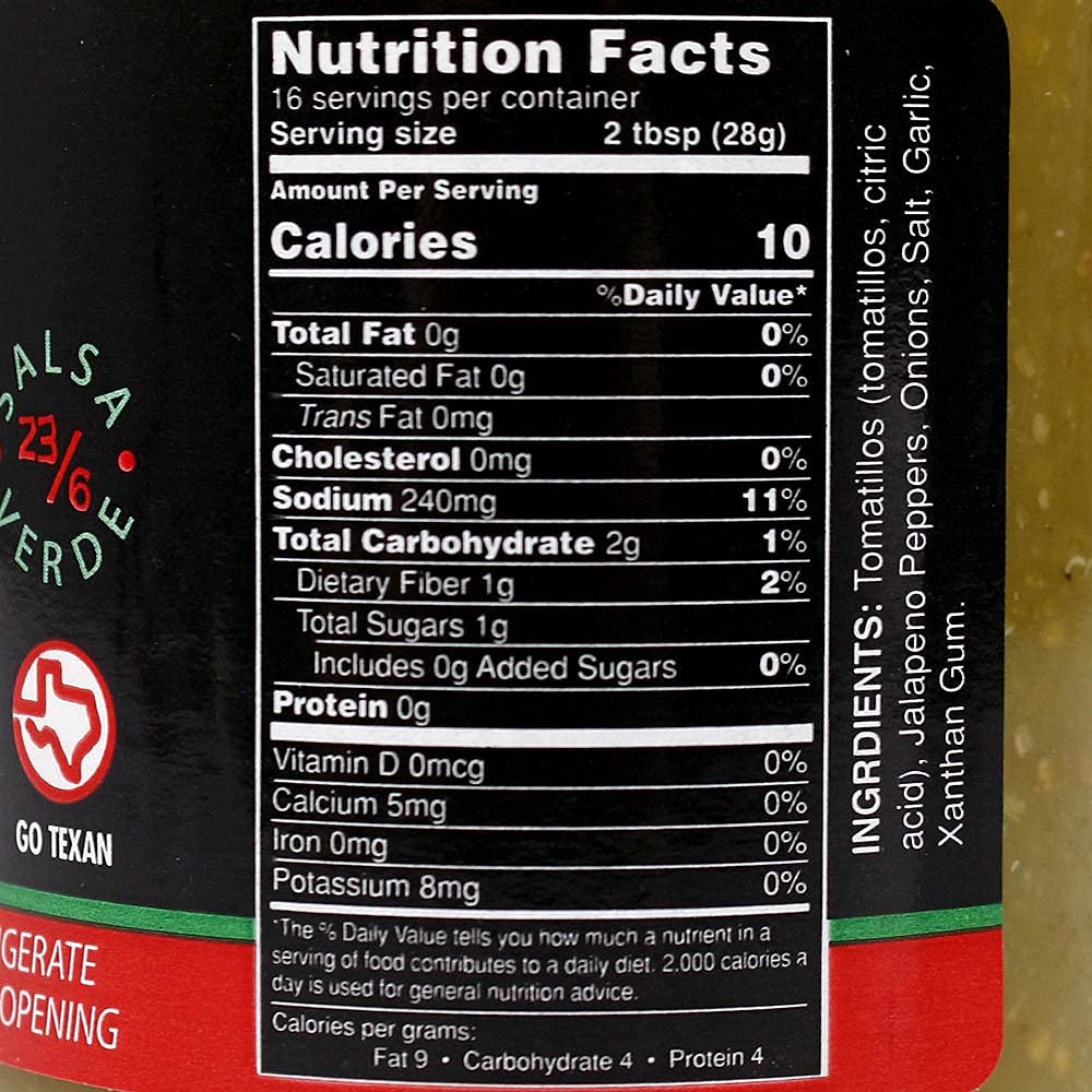 2 Gringos Chupacabra Salsa Verde 16 Oz Tomatillo Jalapenos Garlic Onion Single Bottle