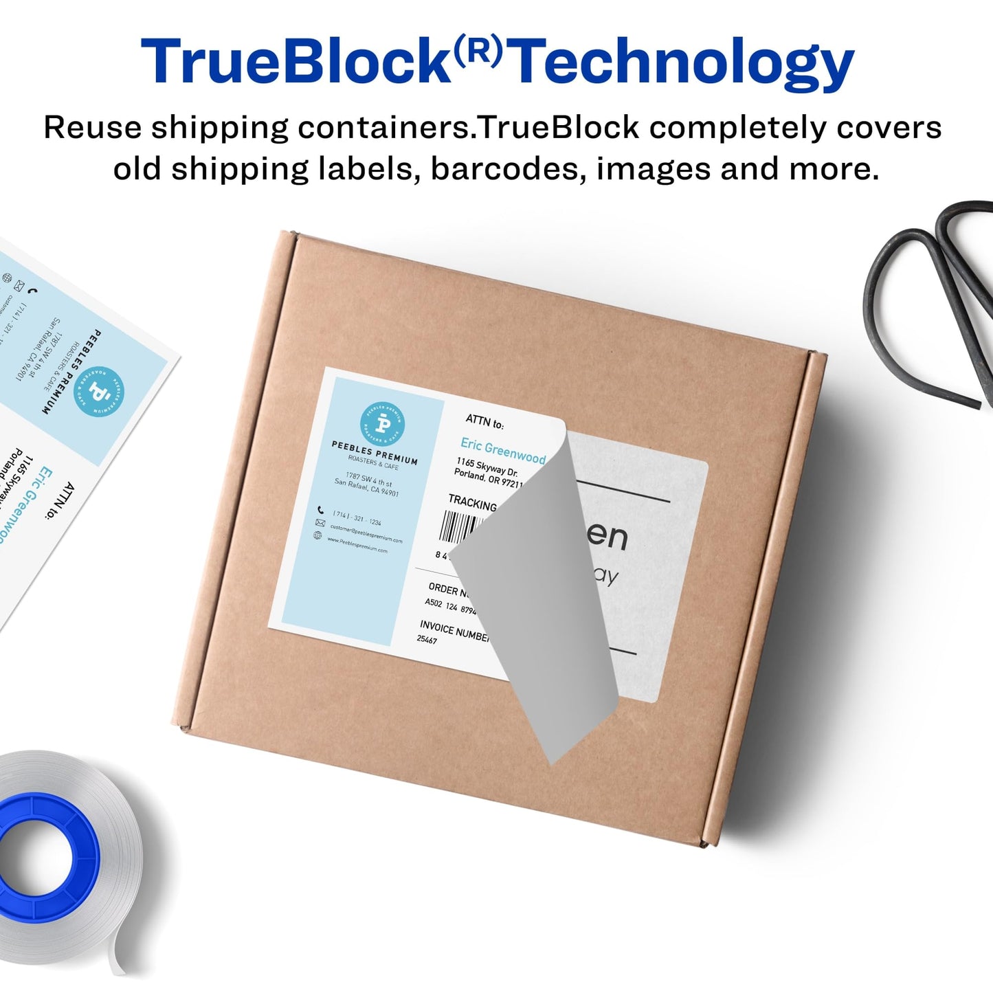 Avery Printable Shipping Labels, 4" x 6", White, 20 Blank Address Labels (05292)