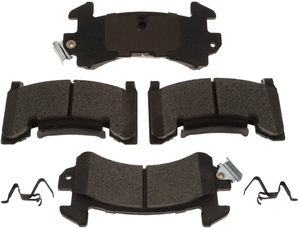 ACDelco Silver 14D154MH Semi-Metallic Disc Brake Pad Set