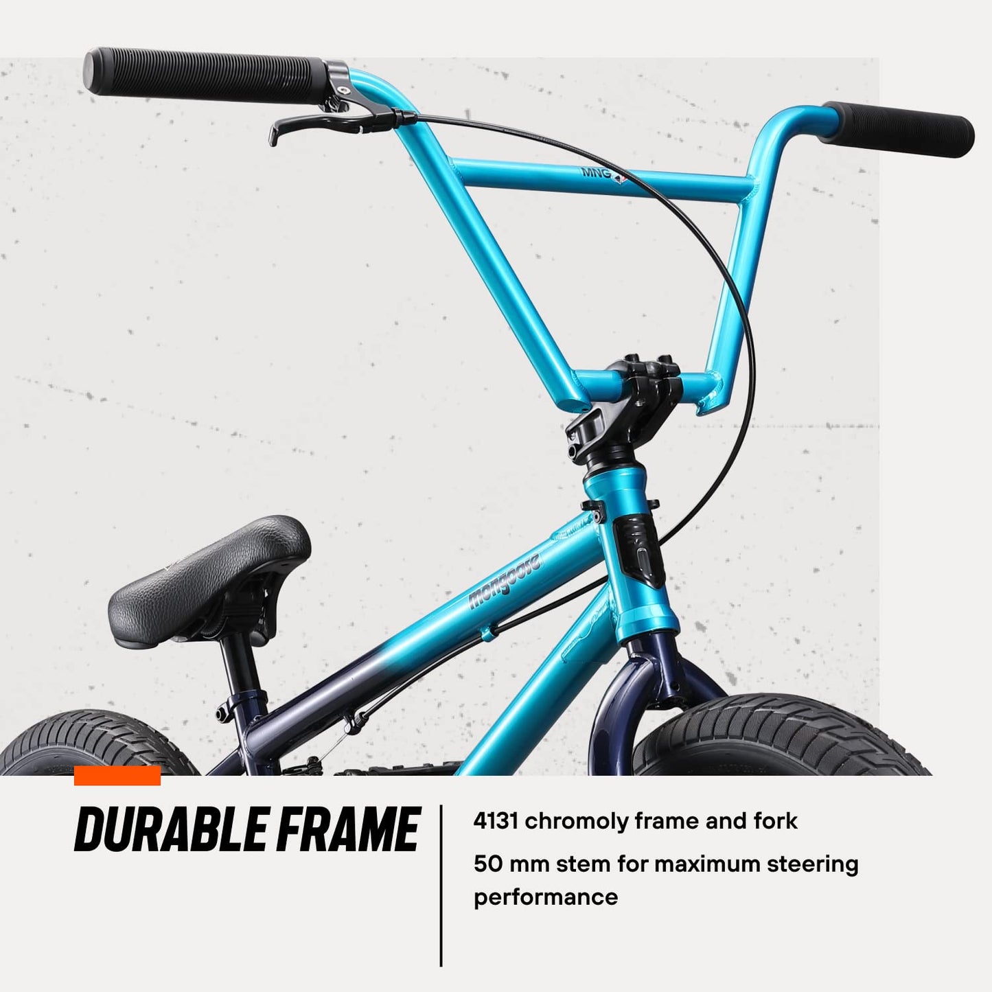 Mongoose Legion L80 Freestyle BMX Bike for Advanced-Level Riders, Adult Men Women, 4130 Chromoly Frame, and 20-Inch Wheels, Teal