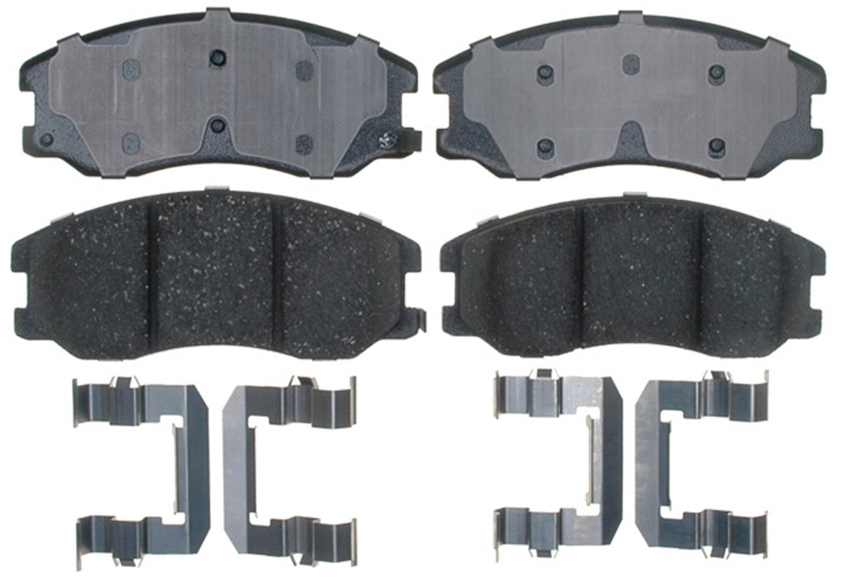 ACDelco Gold 17D1264CH Ceramic Front Disc Brake Pad Set
