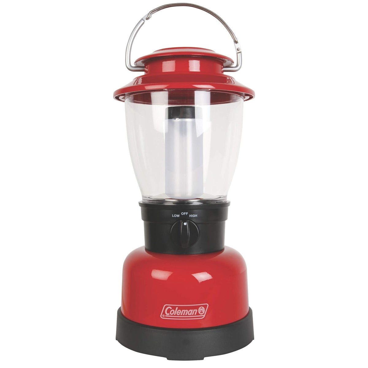 Coleman 700L LED Lantern with 4D Battery, Water & Impact-Resistant Lantern with Carry Handle, Lifetime LED Lights Never Need Replacing