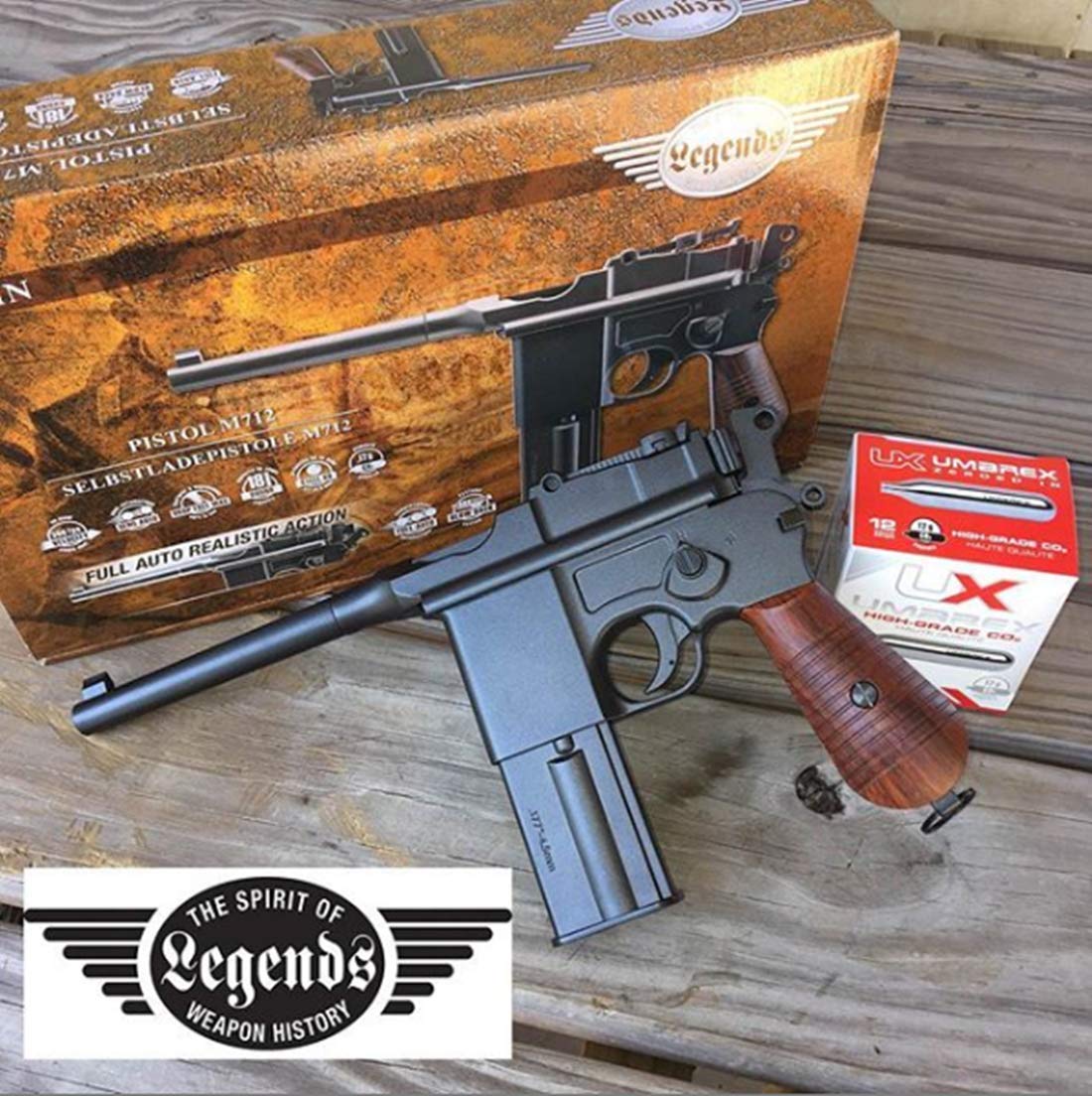 M712 Ac Umarex Legends M712 Blowback Automatic .177 Caliber BB Gun Air Pistol ...