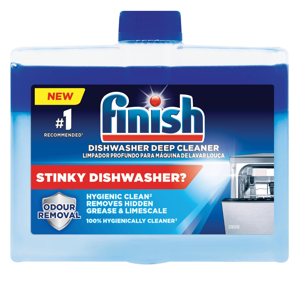Finish Dishwasher Cleaner, 250 ml