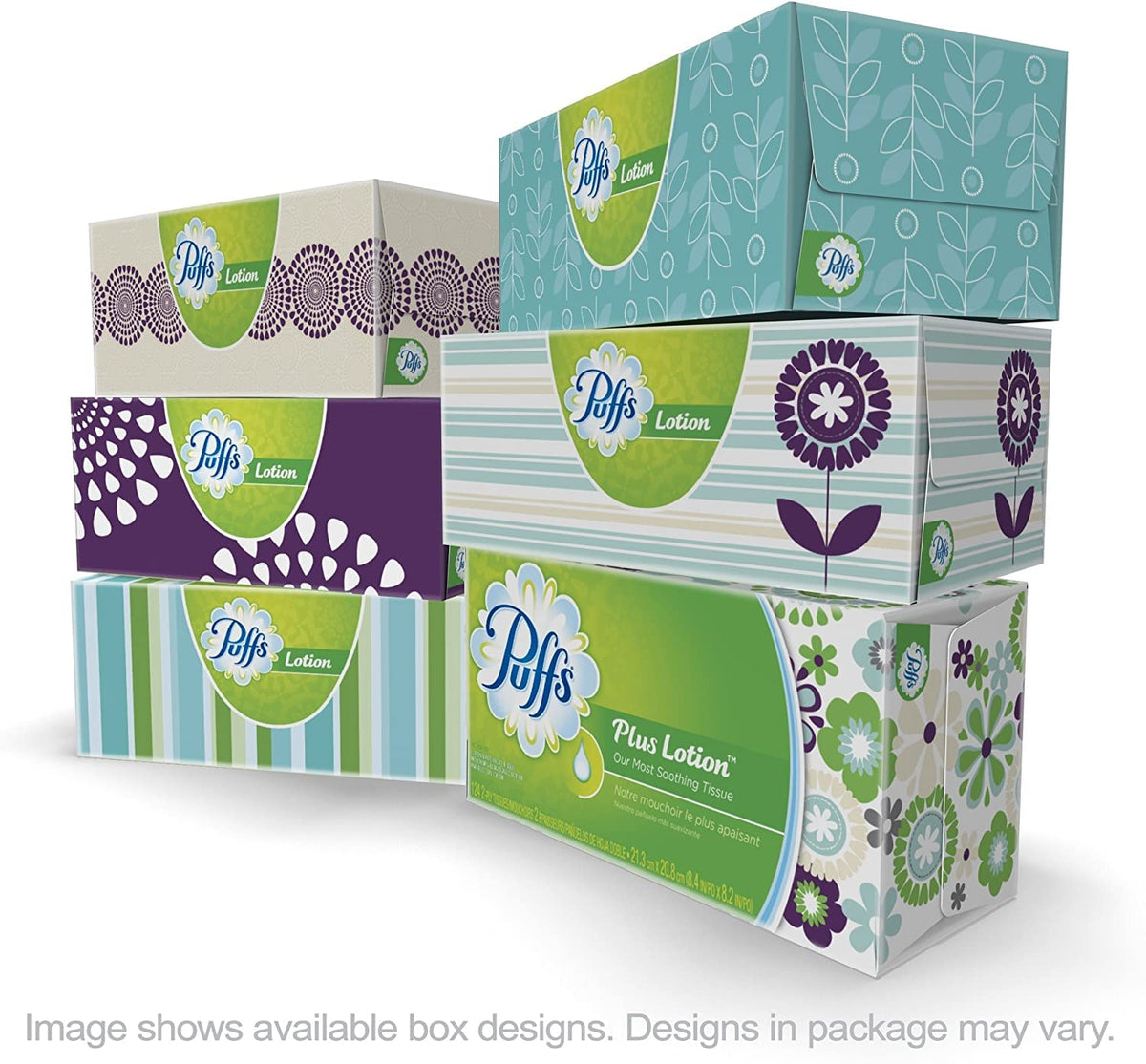 Puffs TISS +Lotion 124CT