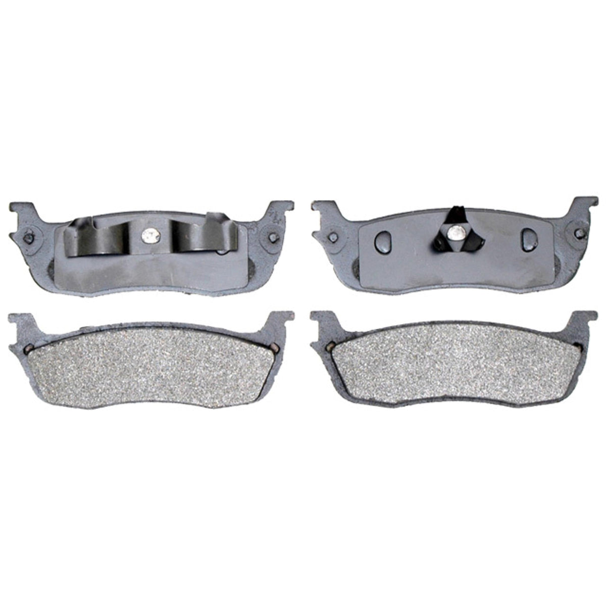 ACDelco Silver 14D711M Semi-Metallic Rear Disc Brake Pad Set
