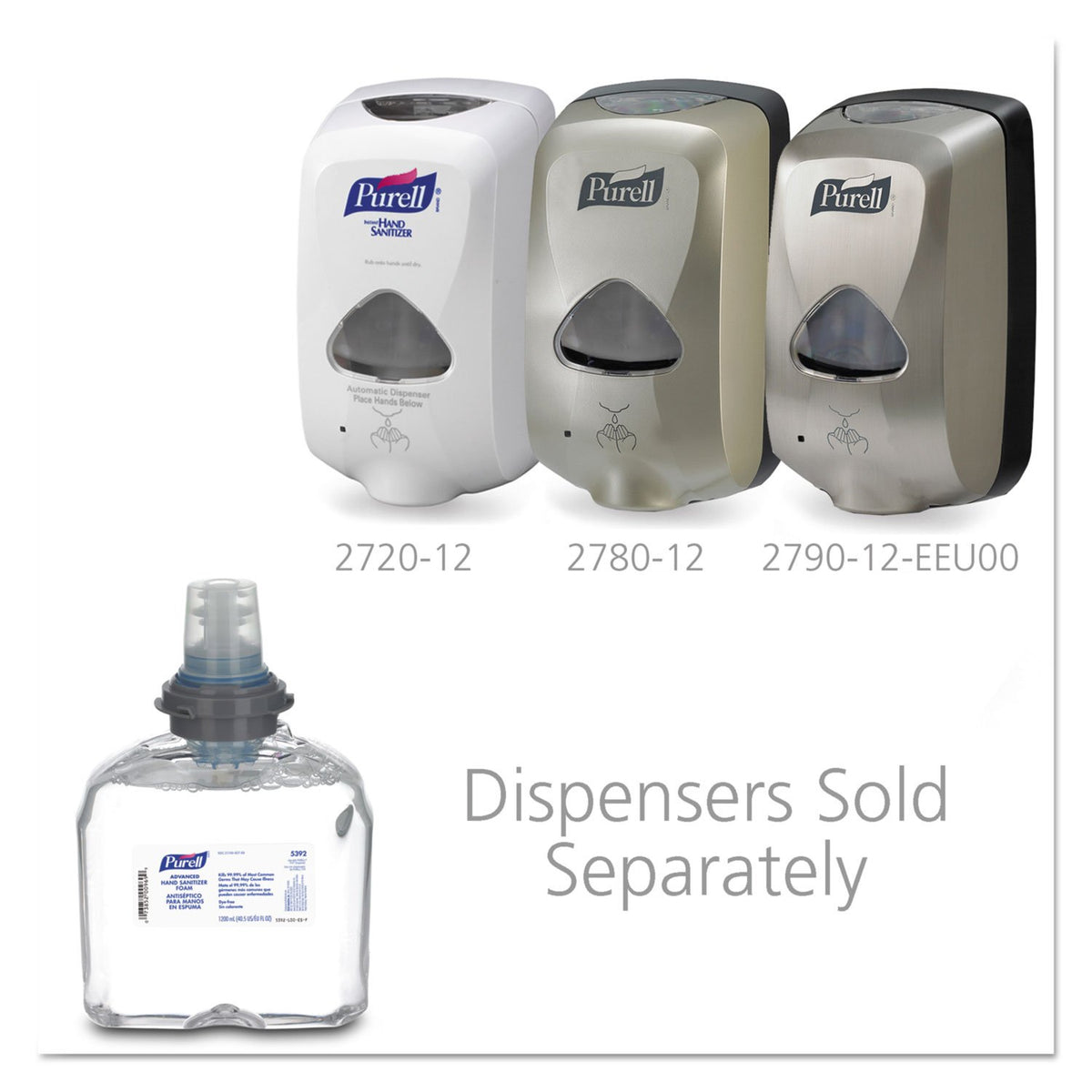 PURELLÂ® Advanced Hand Sanitizer Foam Refill, 1200 mL Refill