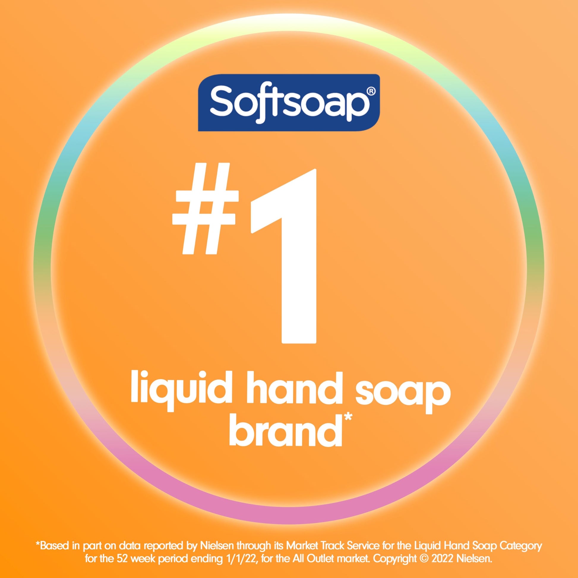 Softsoap Antibacterial Hand Soap Liquid Refill, Crisp Clean, 50oz, Bathroom Soap, Bulk Soap, Moisturizing, Pack of 6 (US05261A)