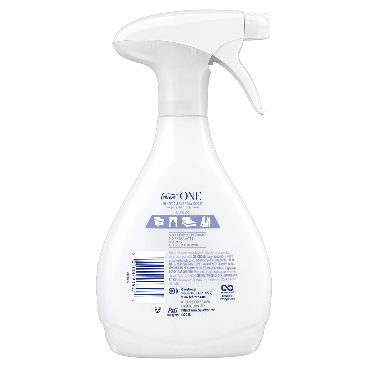 Febreze One Fabric Refresher, Peppermint & Rosemary, 16.9 Fluid Ounce