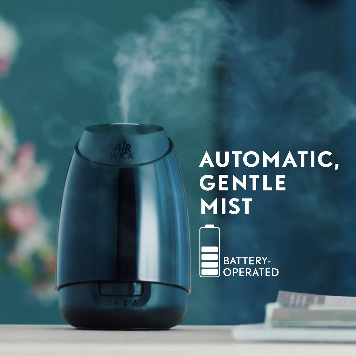 Air Wick Essential Mist, Essential Oils Diffuser, (Diffuser + 1 Refill), Pumpkin Spice, Fall Scent, Fall Spray, Air Freshener