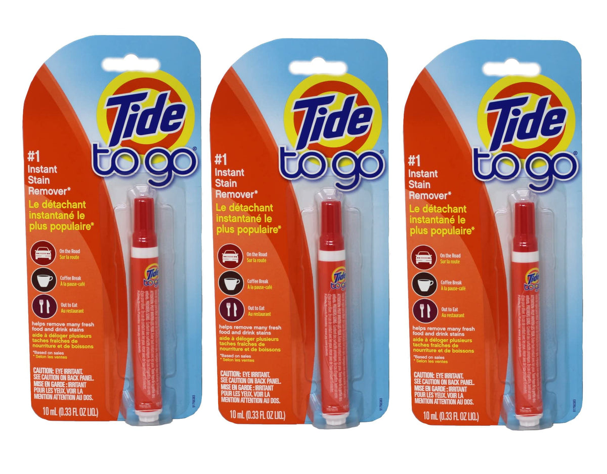 Tide To Go Instant Stain Remover 0.33 oz ( Pack of 3)
