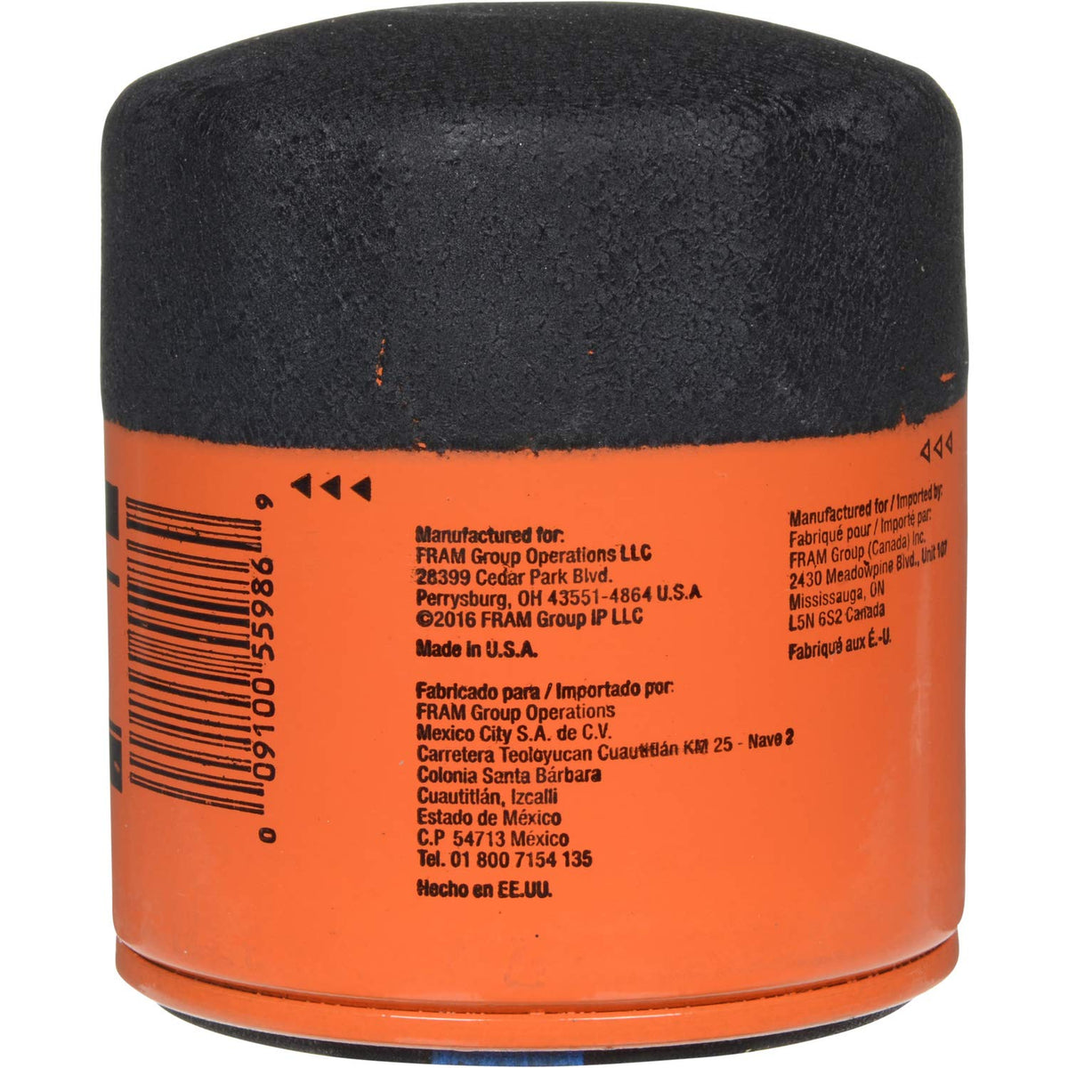 FRAM Extra Guard PH12060, 10K Mile Change Automotive Replacement Interval Spin-On Engine Oil Filter for Select Vehicle Models