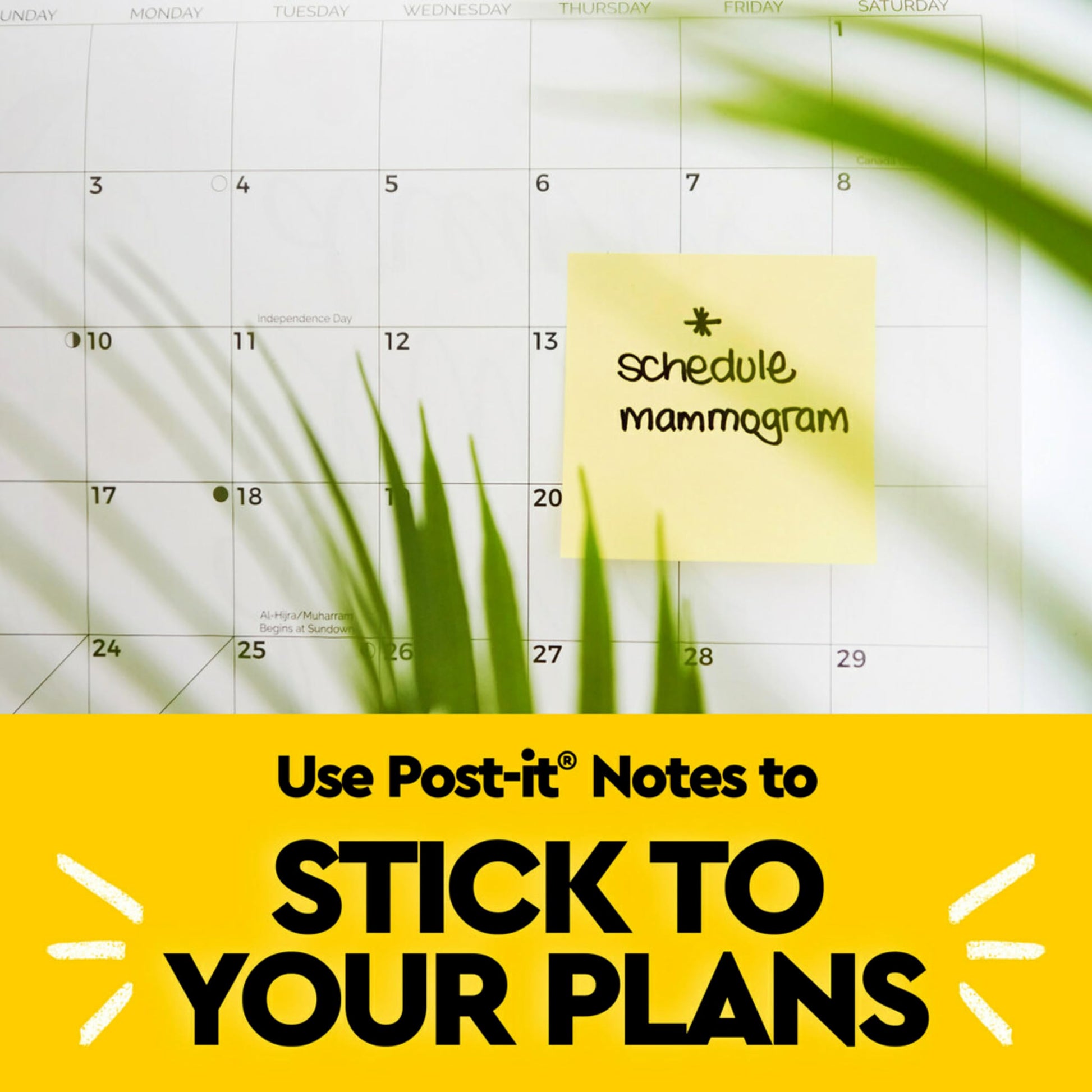 Post-it Notes, 4 in x 6 in, 5 Lined Sticky Notes Pads, 100 Sheets per Pad, Canary Yellow, The Original Post-it Note, School Supplies and Oﬃce Products