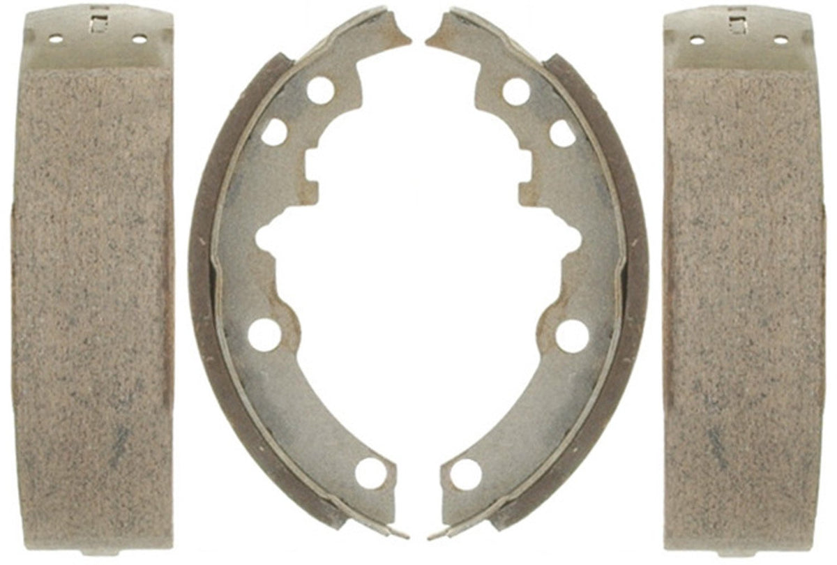 ACDelco Silver 14553B Bonded Rear Drum Brake Shoe Set