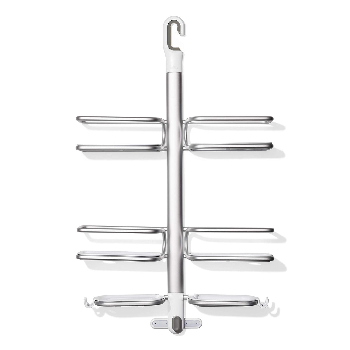 OXO Good Grips Aluminum Hose Shower Caddy - Silver