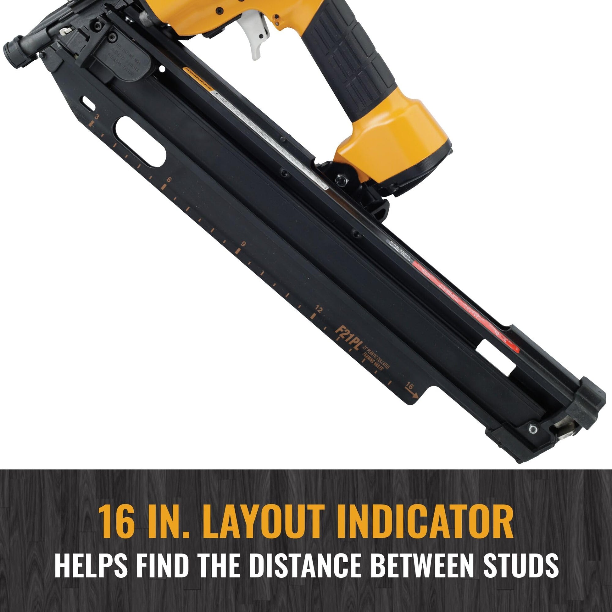 BOSTITCH Framing Nailer, Round Head, 1-1/2-Inch to 3-1/2-Inch, Pneumatic (F21PL)