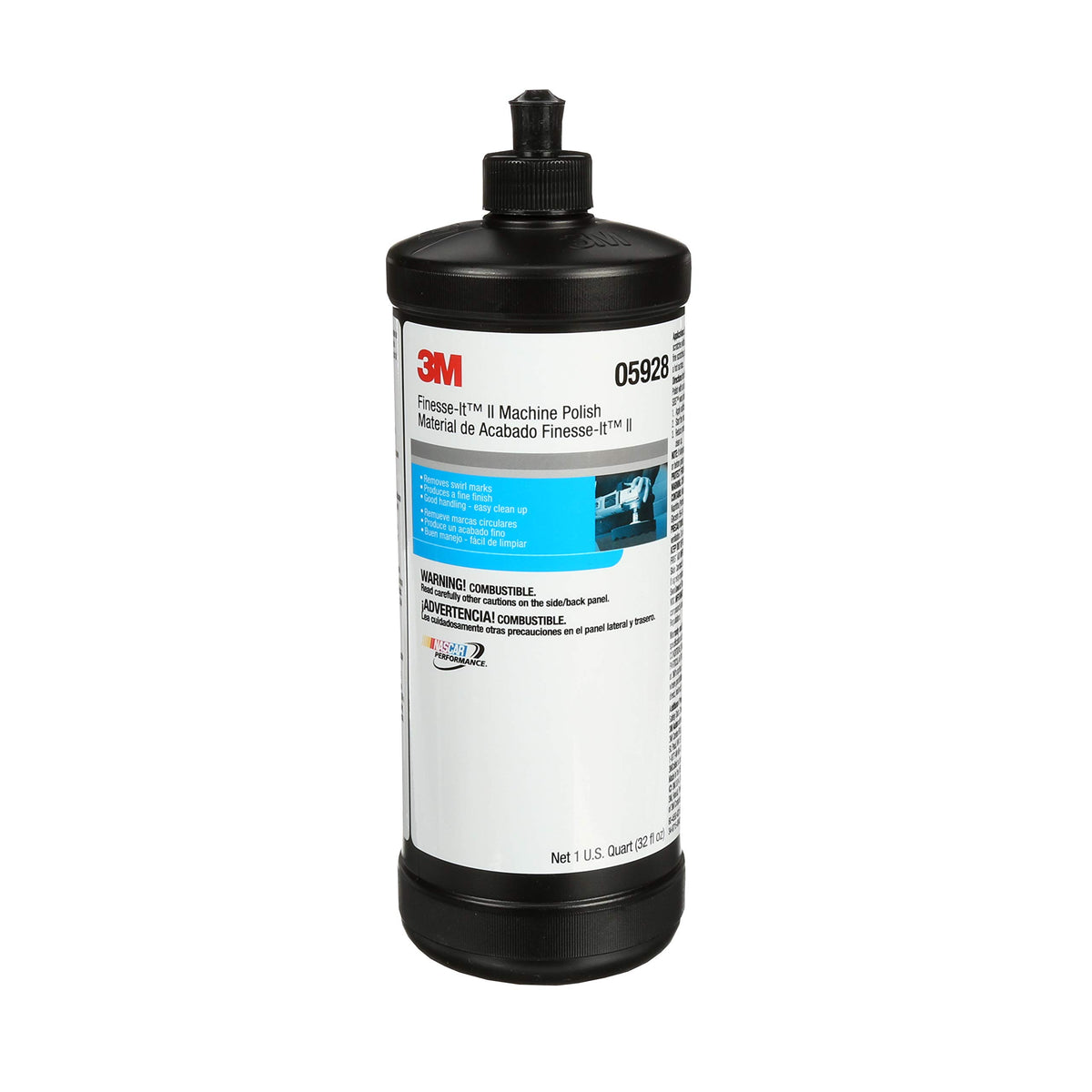 3M Finesse-it II Machine Polish, 05928, 1 qt (32 fl oz/946 mL)