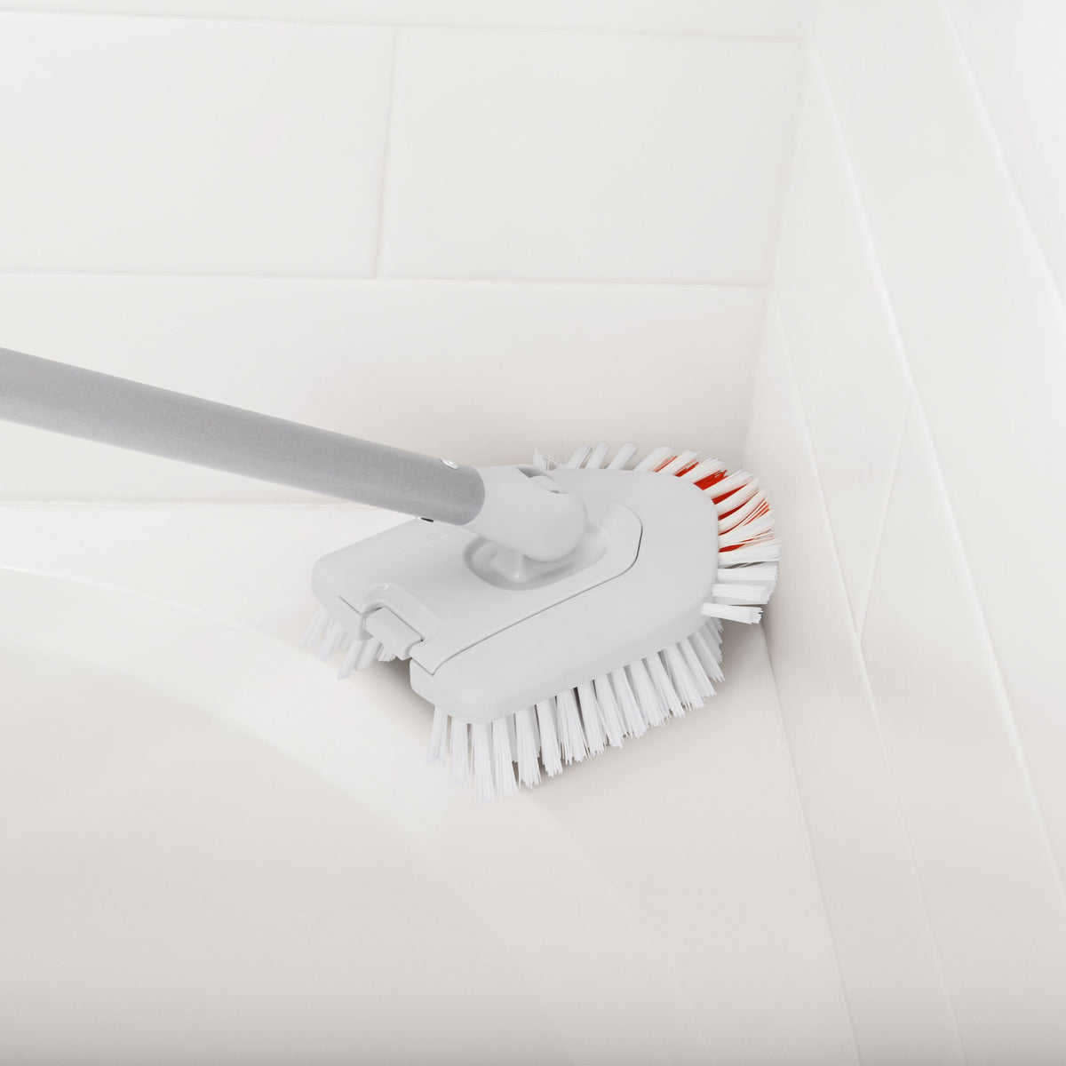 OXO Good Grips Extendable Tub & Tile Brush,Orange