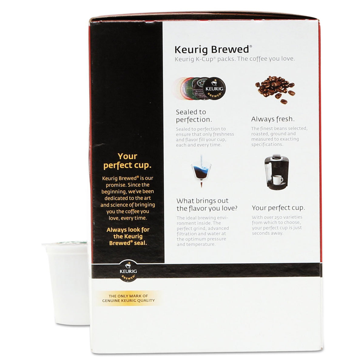 Eight O'Clock 6425 Original Decaf Coffee K-Cups, 24/box