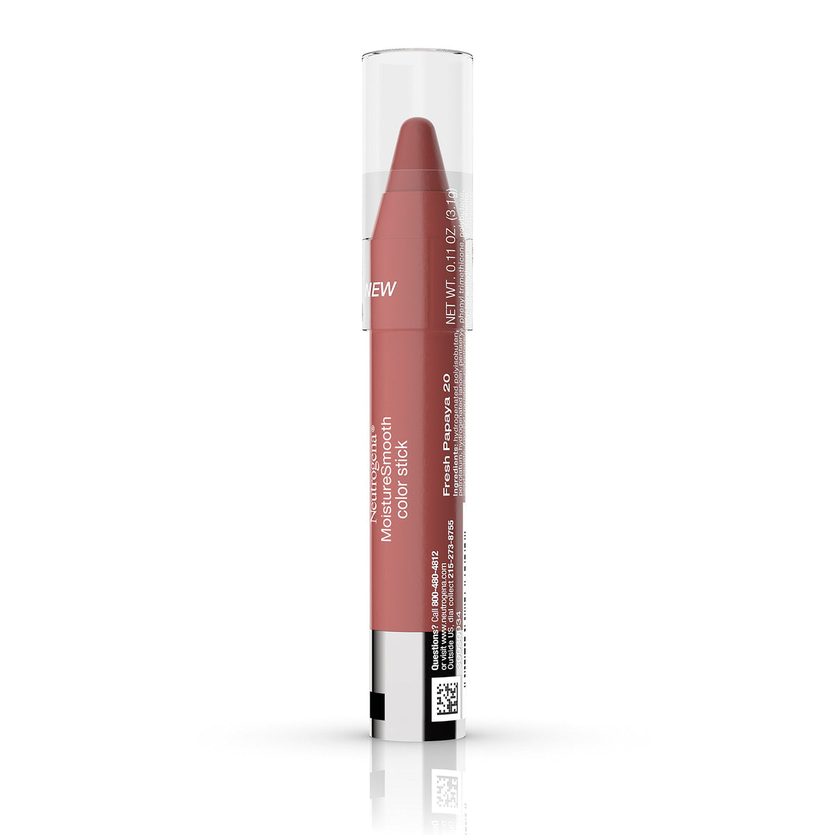 Neutrogena Moisturesmooth Color Stick, 20 Fresh Papaya, .011 Oz.