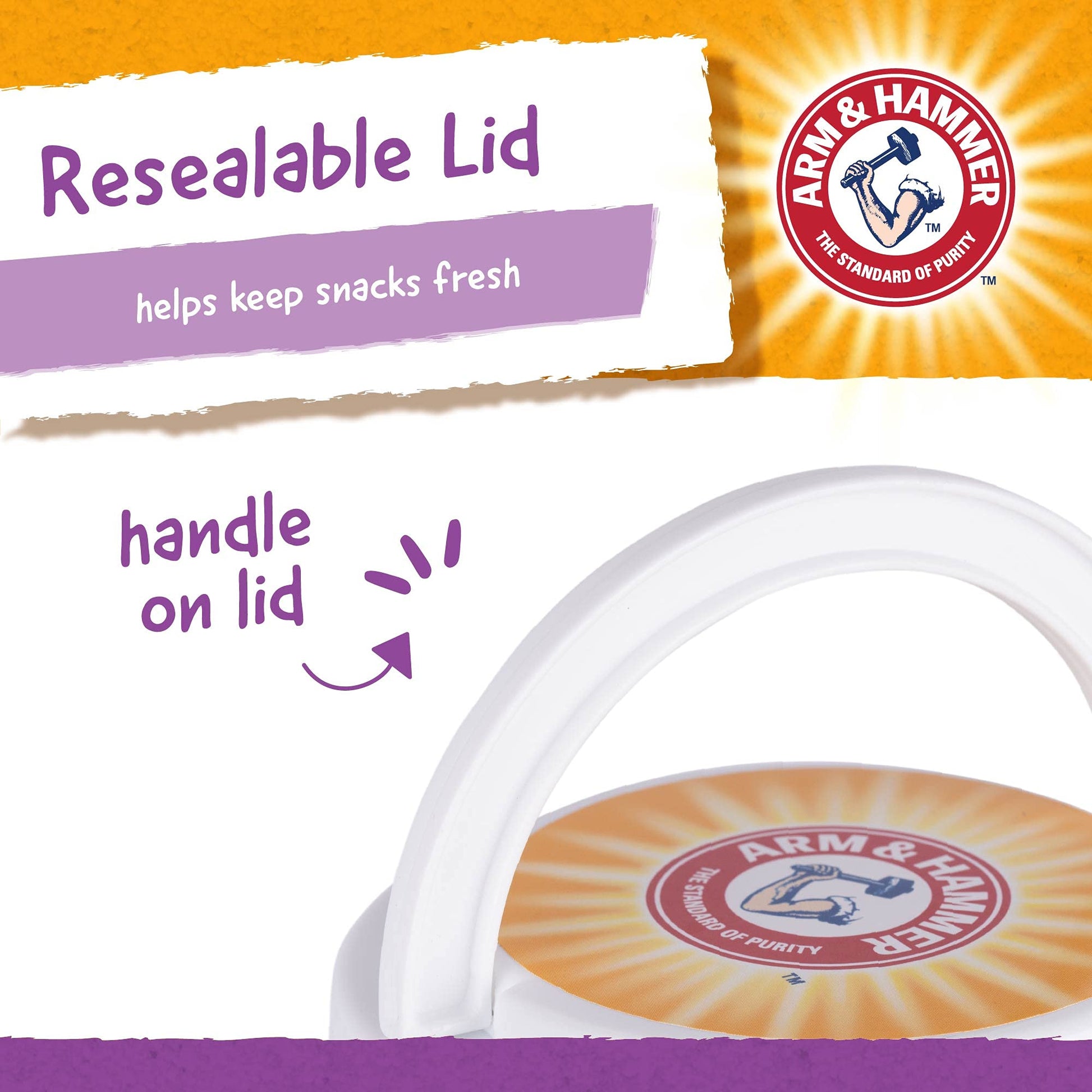 Arm & Hammer for Pets Nubbies Dental Treats for Dogs | Dental Chews Fight Bad Breath, Plaque & Tartar Without Brushing | Peanut Butter Flavor Value Bucket, 53 Pcs